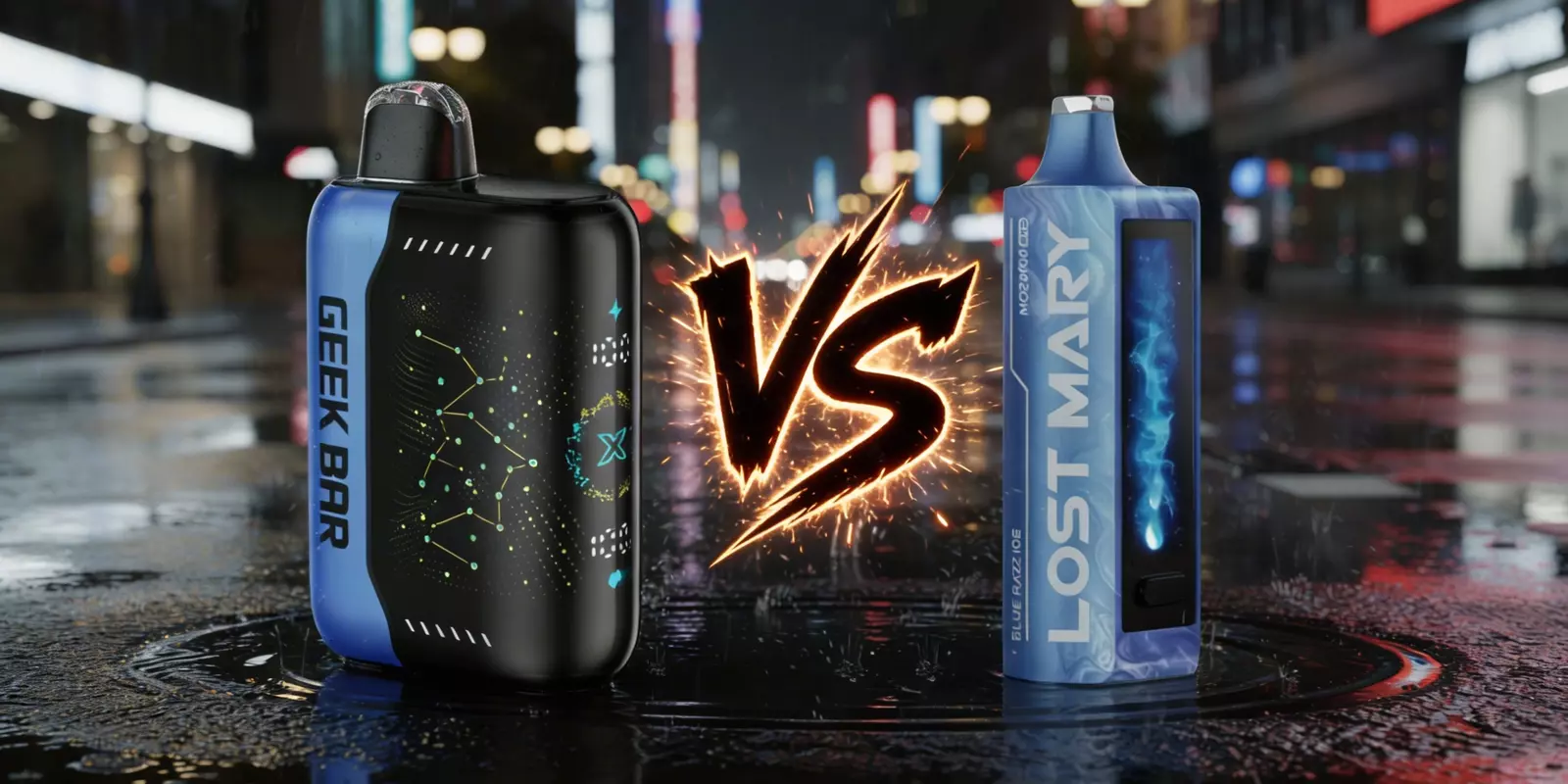 Geek Bar vs Lost Mary Vape Comparison